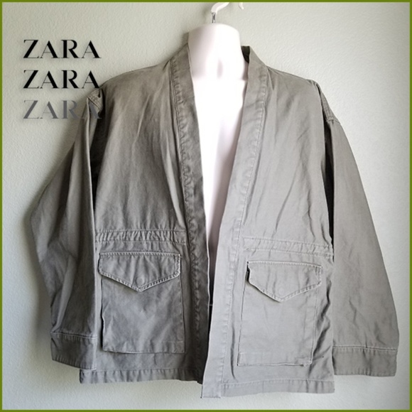Zara Man open front Jacket - Picture 1 of 7